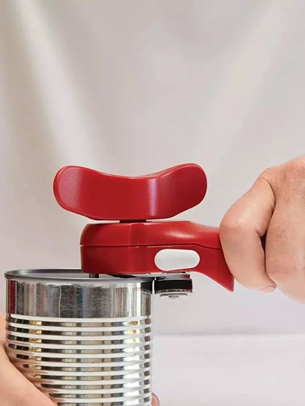Kuhn Rikon 5-in-1 Master Auto Safety Can Opener NEW CORAL